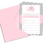 Papeles estampados para invitaciones de baby shower